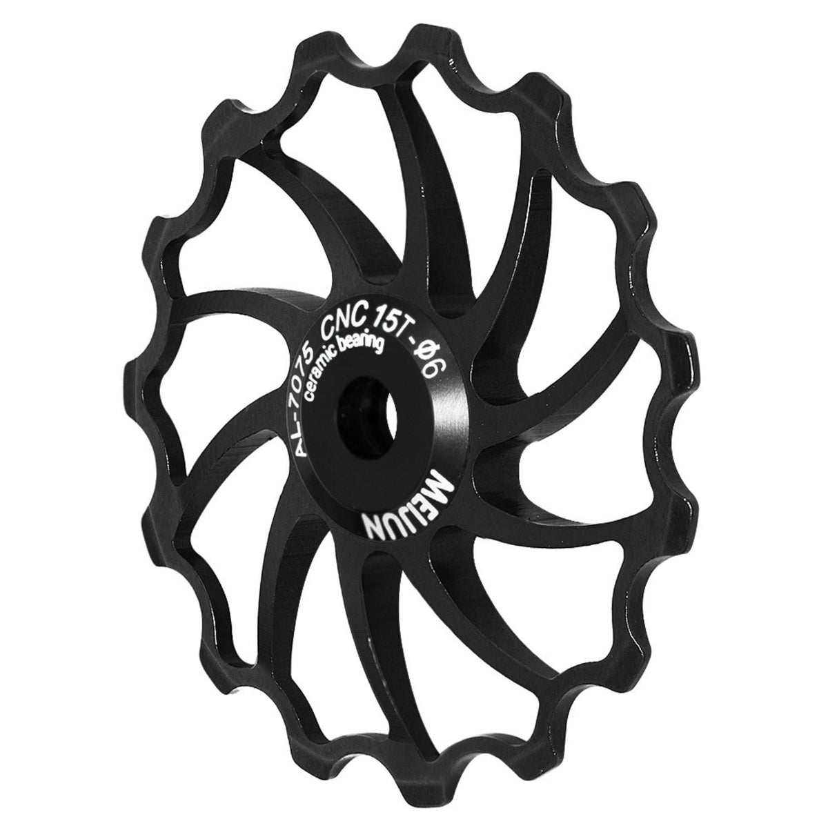 Rear Derailleur Pulley Anodized Ceramic Bearing Guide Wheel Aluminum Alloyuminum Aluminum Alloyloy Uminum Aluminum Alloyuminum