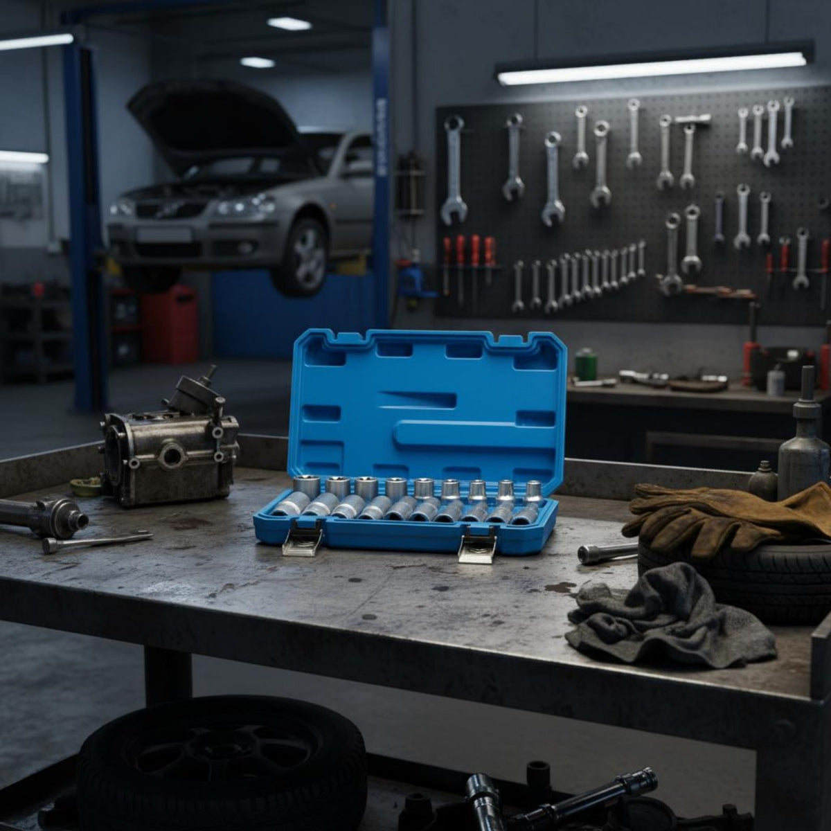 External Hexagonal Socket Socket Set High Power E-Hexagonal Socket Socket Set Mechanic Tool Kit Shiny Vanadium Steel Anti-Rust
