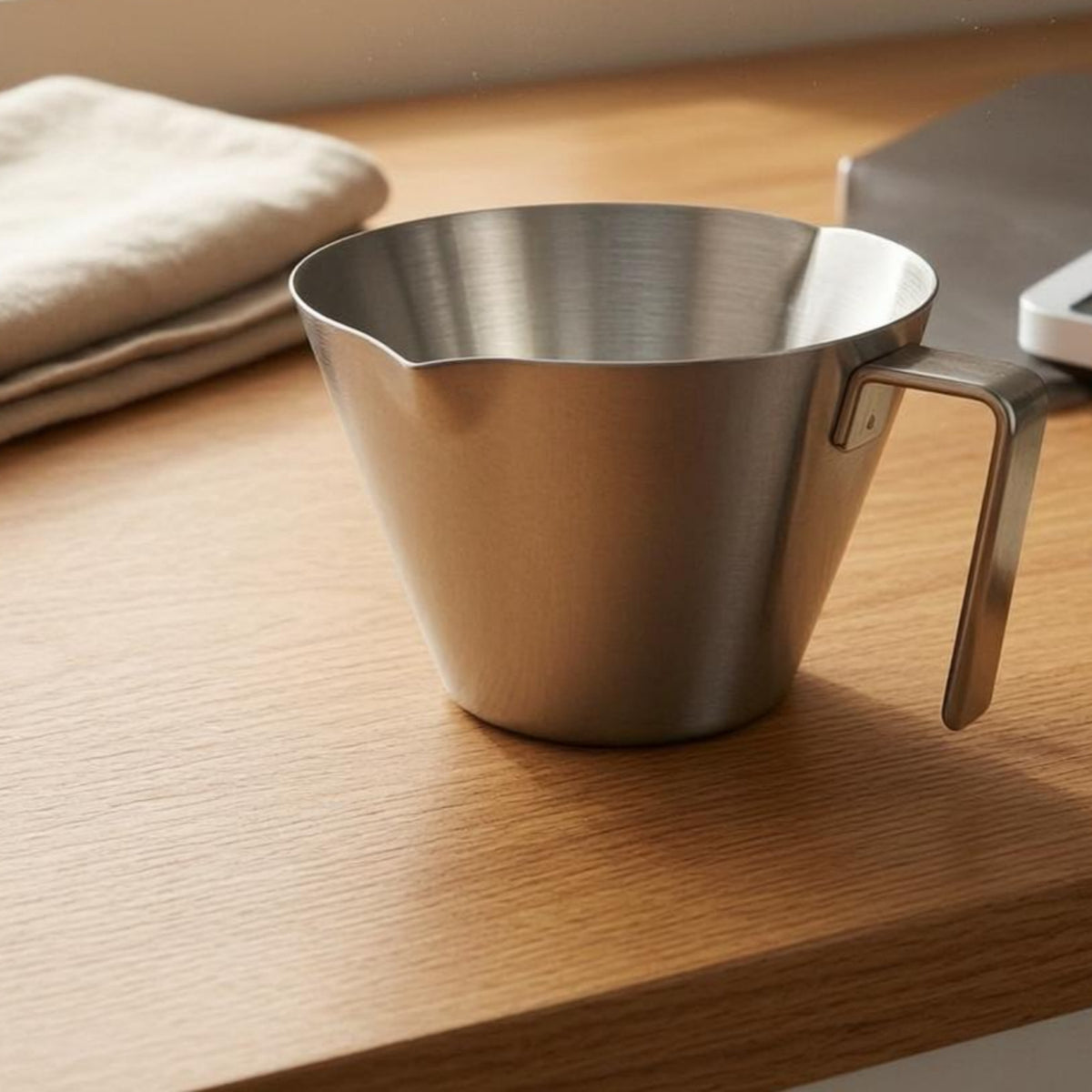 Coffee Extraction Cup Metal Two-Spout Coffee Cup Universal Coffee Accessory Compatibility Accessory