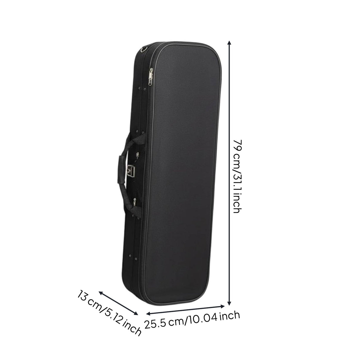 Full Size Violin Case Lightweight Violin Case Shockproof Musical Instrument Accessory for Performance