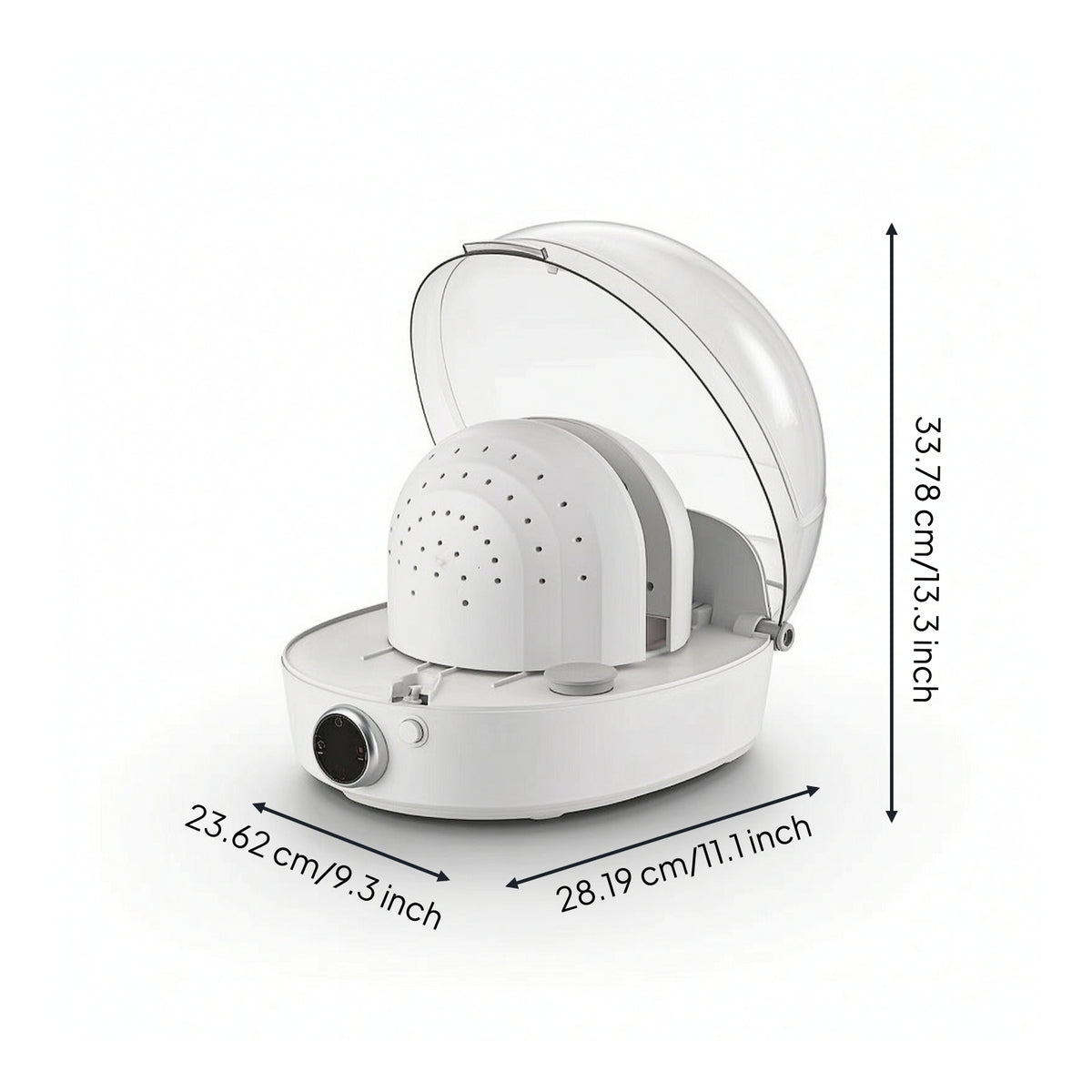 Hat Dryer Countertop Hairpiece Dryer Hat Shaper Deodorizing Appliance Low-Noise for Dressing Room, Vanity Table