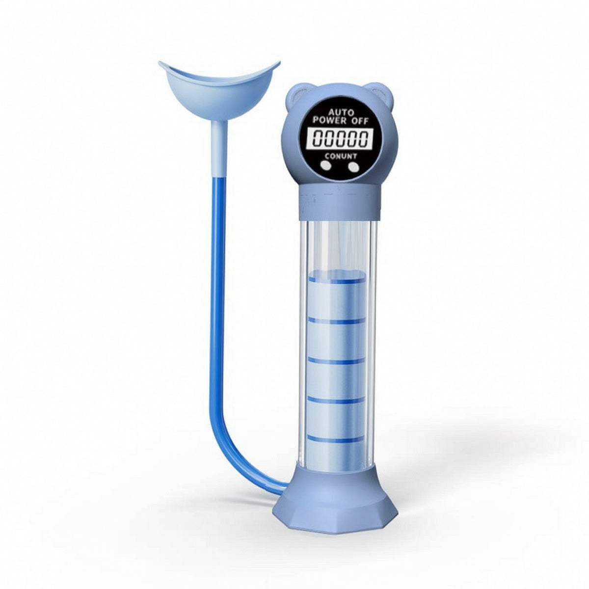 Handheld Breathing Training Device Digital Respiratory Exerciser with Counter Lightweight Respiratory Muscle Exerciser Food Grade for Adults