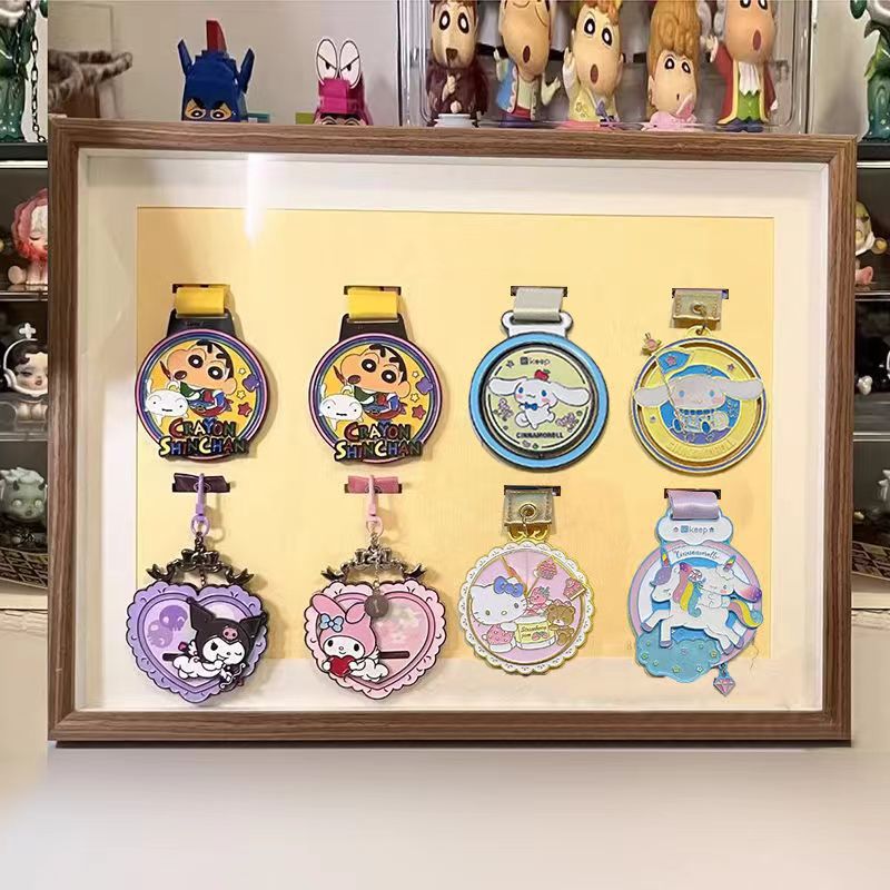 Walnut / 8 Medals 16IN Desk
