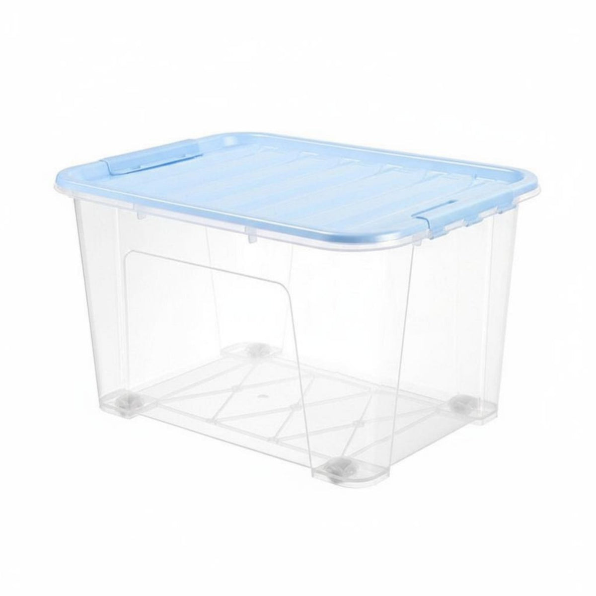 Large Wheeled Bin with Lid SturdyDuty Wheeled Storage Box with Lid for Students