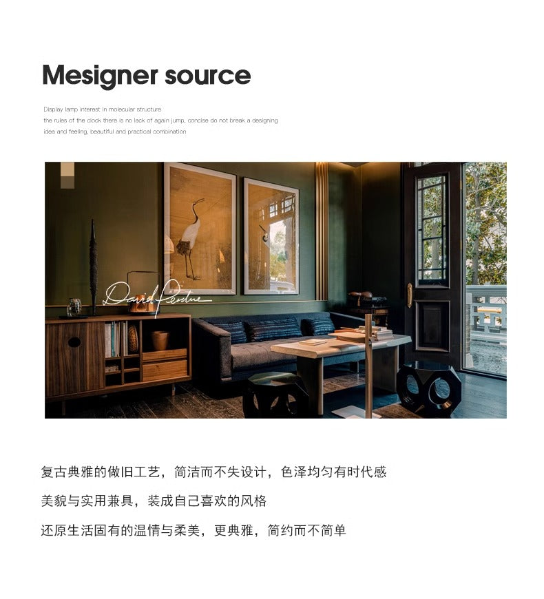 美式乡村复古客厅铁艺简约卧室灯法式田园餐厅欧式全铜灯家用吊灯 【 出口版】6头黑色吊灯-全光谱三色