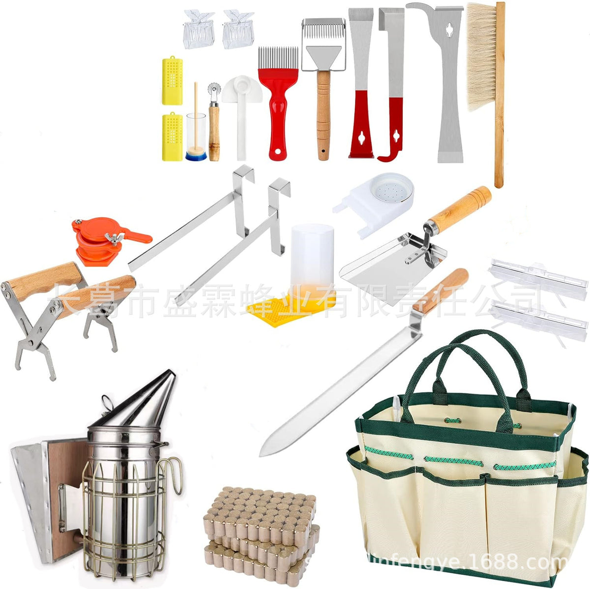 Beekeeping Starter Kit - 22 Pieces Beekeeping Tools Set