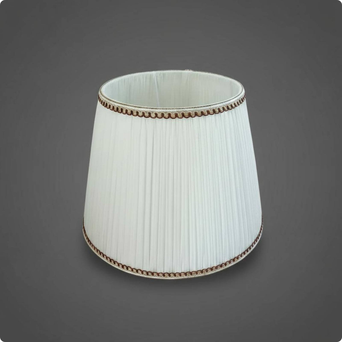 Artisan-Made Linen Shade Neutral Color Floor Lamp Shade Light Diffusion