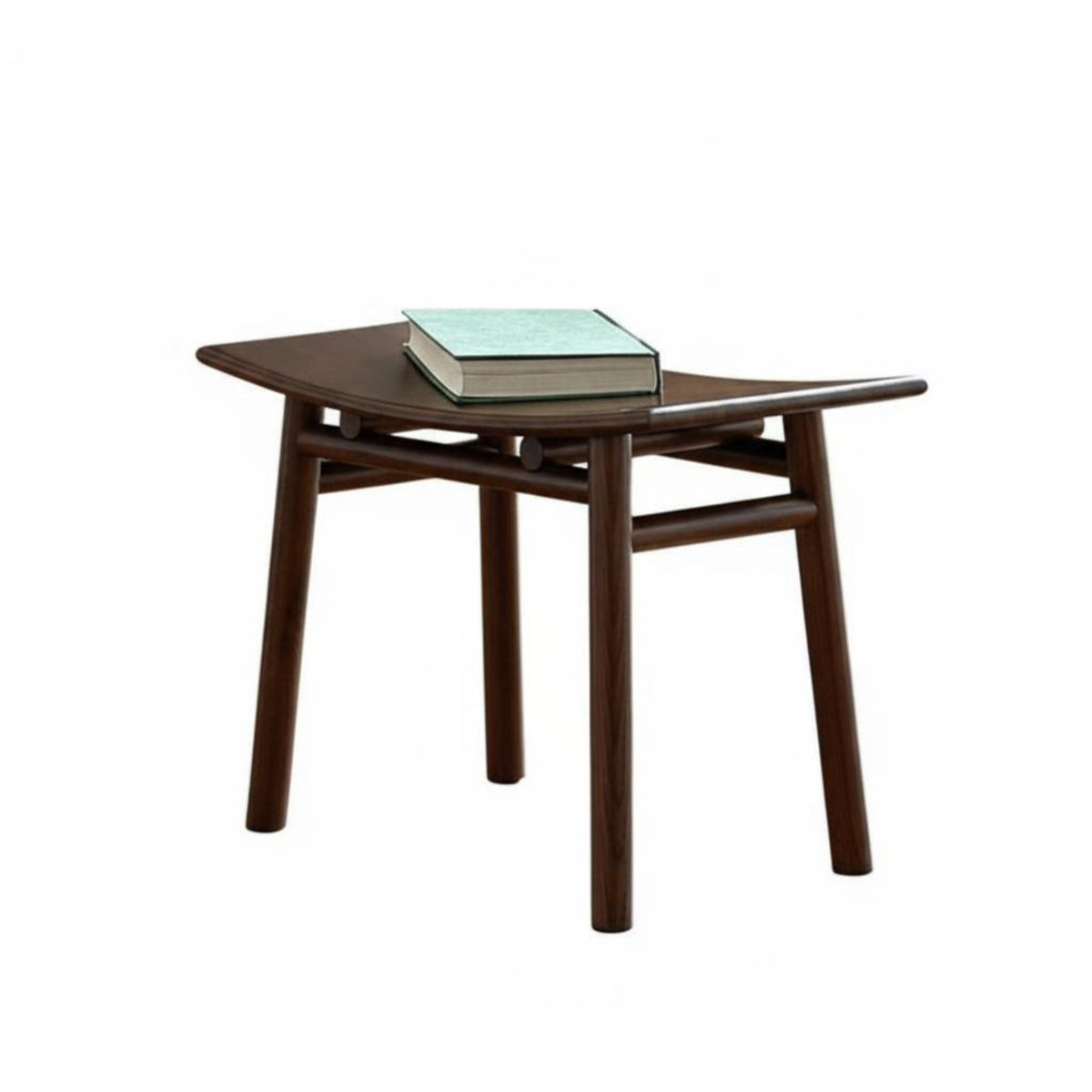 Chinese design Saddle Seat Stool Multi-Purpose Tea Bench space-saving Size Household Furniture High Weight Capacity for Adults, Homeowners, Living Room, Entryway, Bedroom, Kitchen