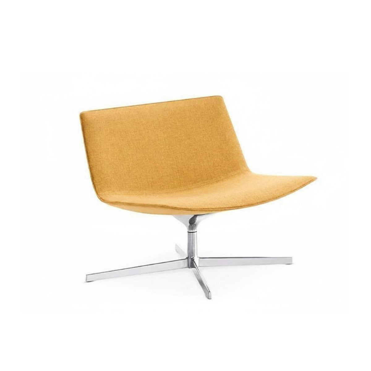 Molded Shell Armchair Nordic Design Single Sofa Minimalist Aesthetic Ergonomic Spinerest for Readers, Bedroom, Study