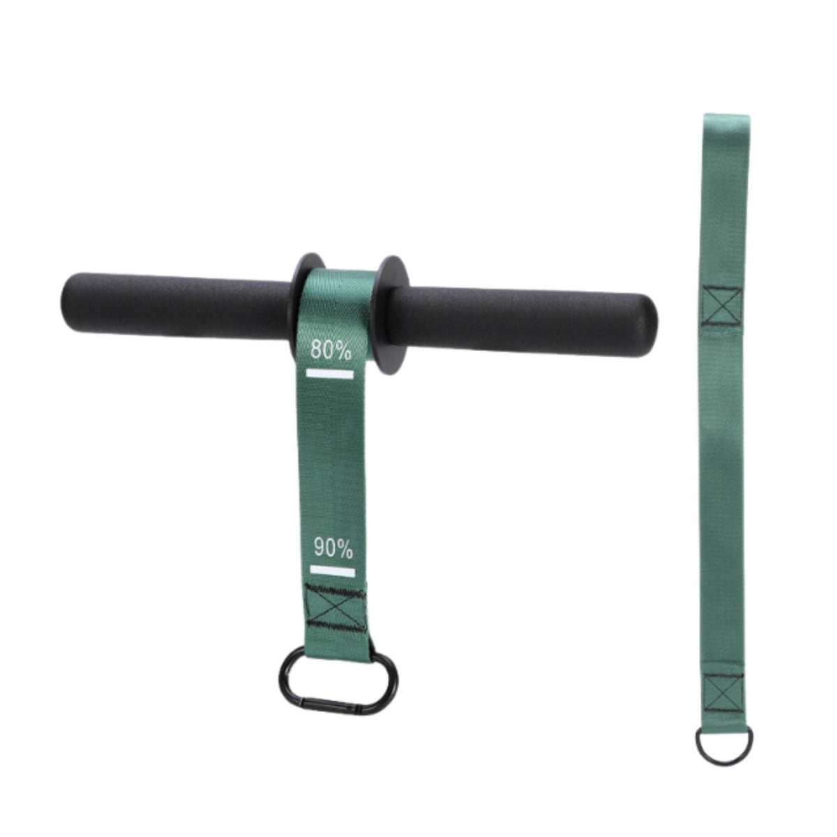 Forearm Training Bar with Strap Textured Wrist Roller Bar Robuste for Home Gym