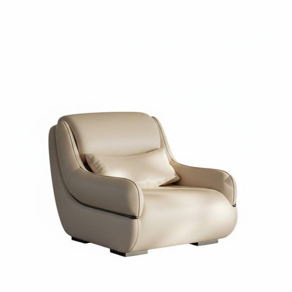 Suspended Seat Armchair Light Luxury Single Sofa Minimalist design Modern Design for Homeowners