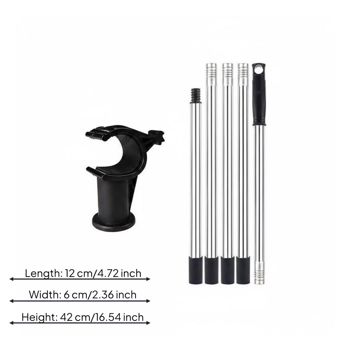 Telescopic Roof Window Hook Long Reach Home Hardware Lightweight for Skylights