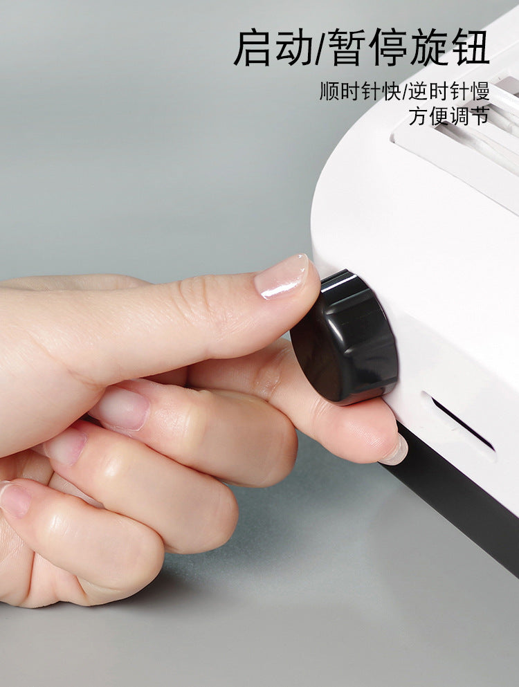 Nail Dust Collector with Adjustable Speed and Hand Rest