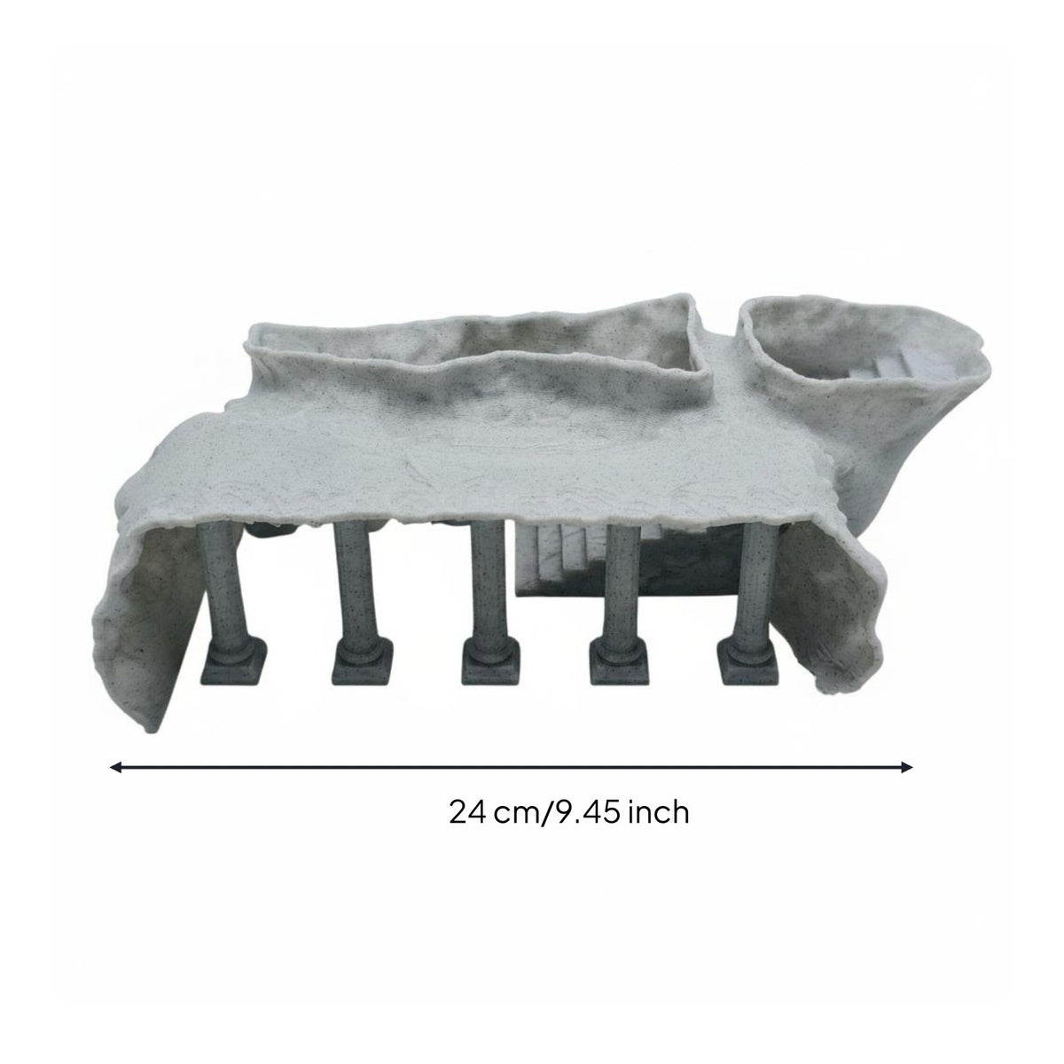 Column Cave Aquatic Habitat Decor Detailed Regal & Design Roman Column Decor