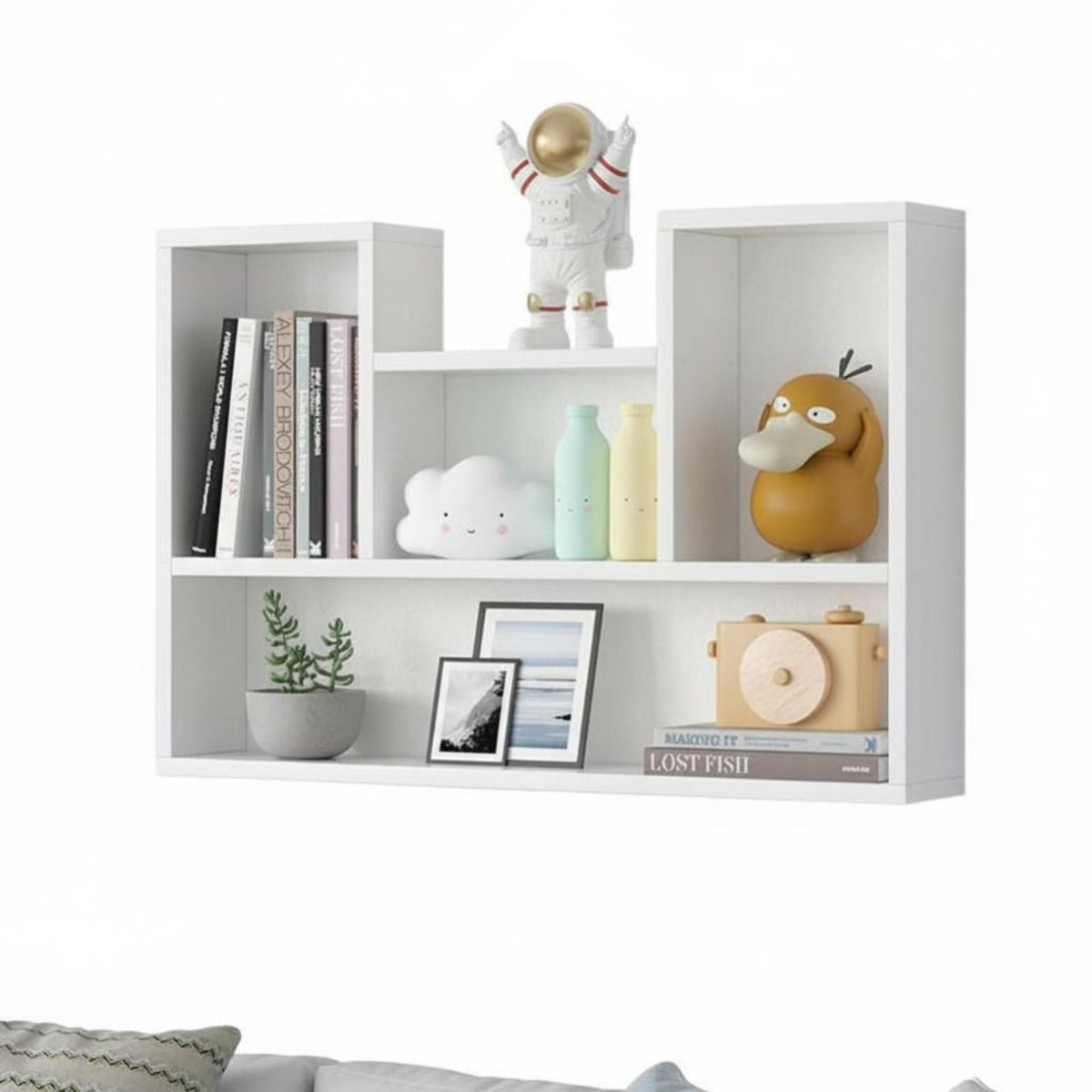 levitating Picture shelf tool-at no cost installation Display Shelf Minimalist Design