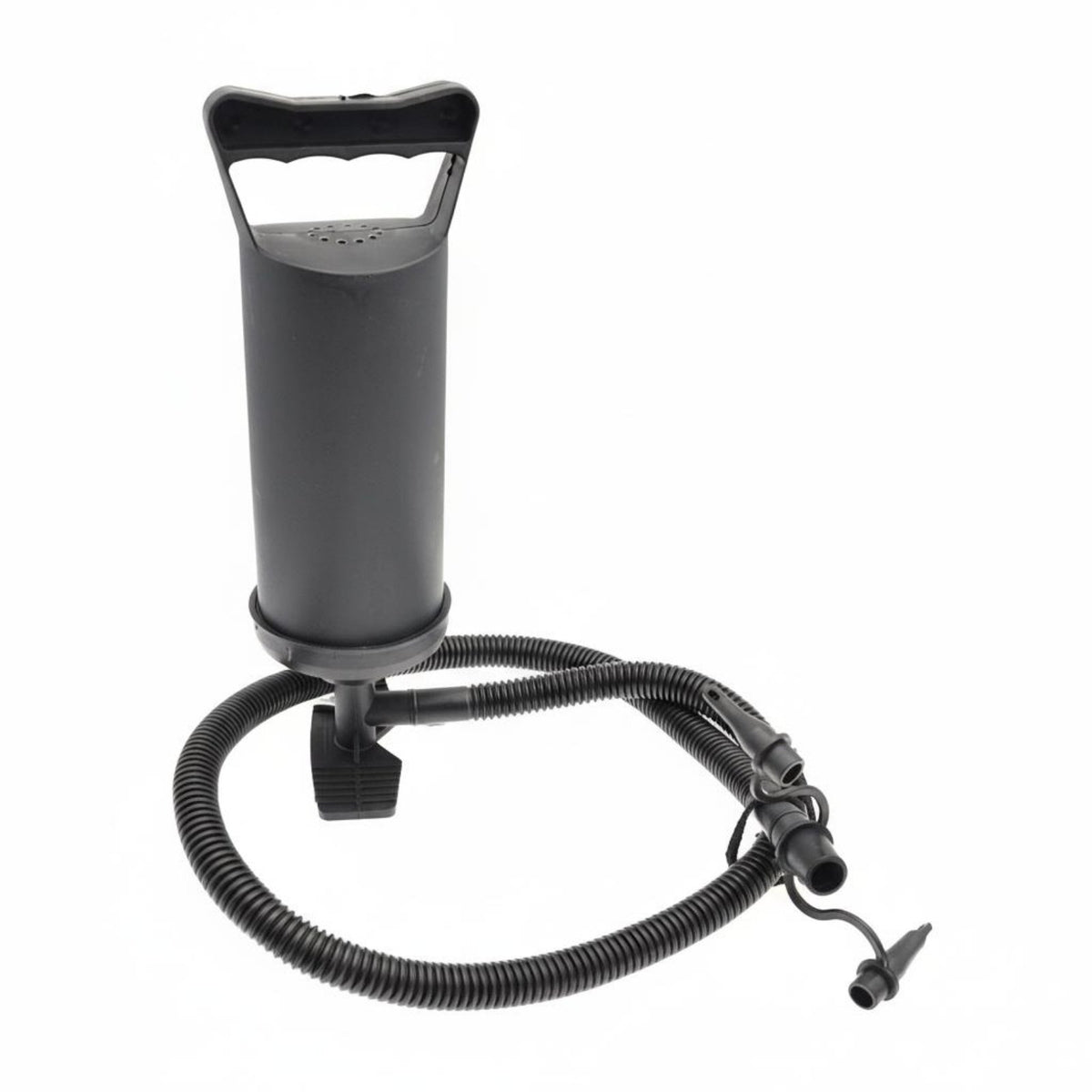Inflatable Boat hand Pump Foot Plate Manual Hand Pump Lightweight Inflation Tool for Outdoor, Camping