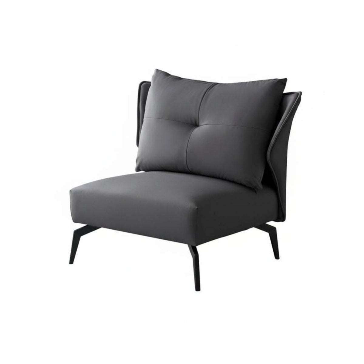 Upholstered Barrel Chair Light Luxury Household Furniture Italian Aesthetic Design Comfortable Seating for Adults, Readers