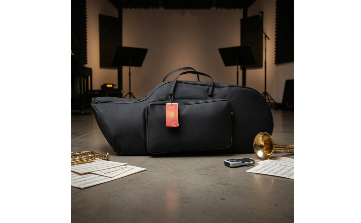 Euphonium Gig Bag Simple to Carry Euphonium Bag Lightweight Case for Students, School Band, Travel