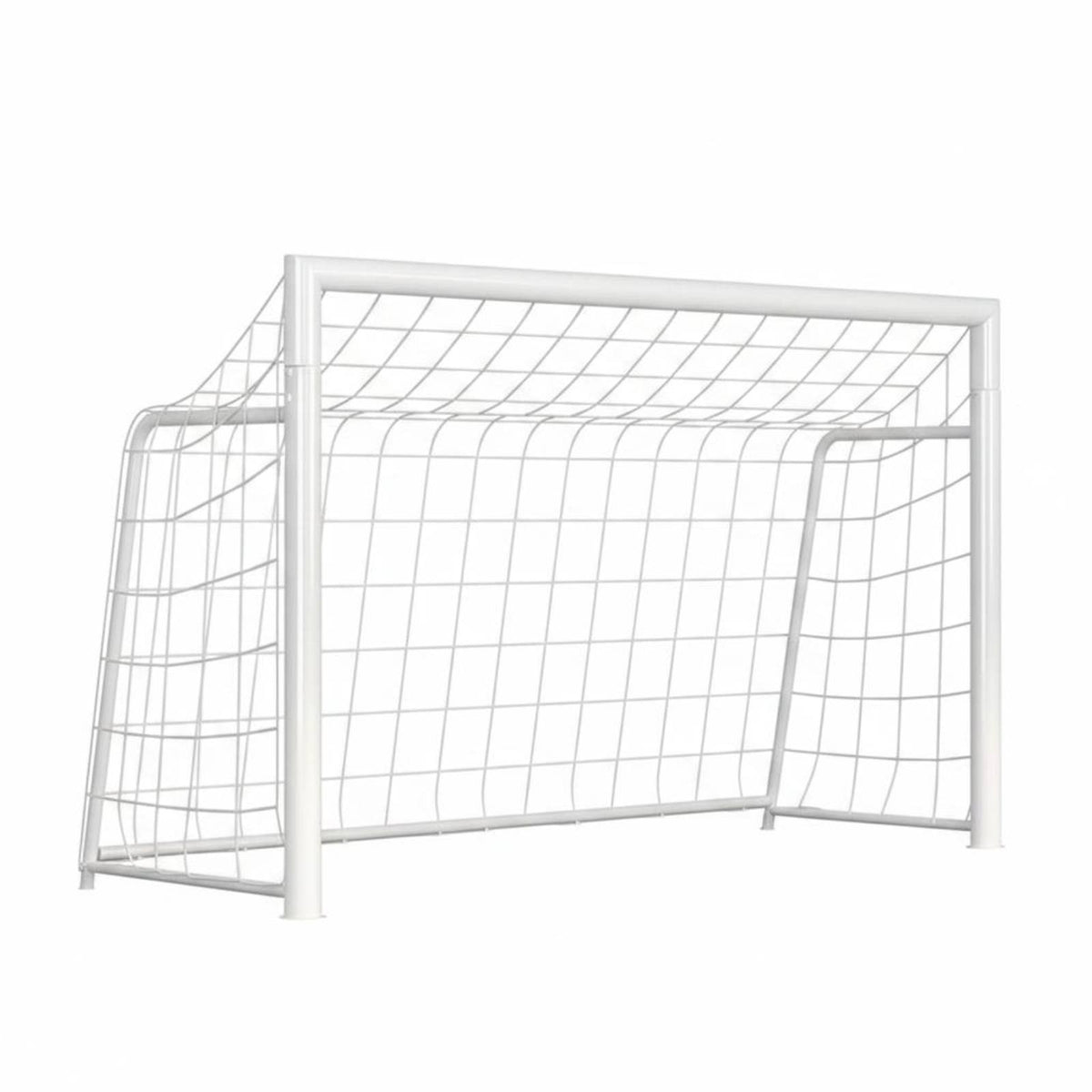 Easy Assembly Soccer Goal Frame with Net Stable Design Soccer Goal Long-Lasting Sports Equipment Weatherproof for School