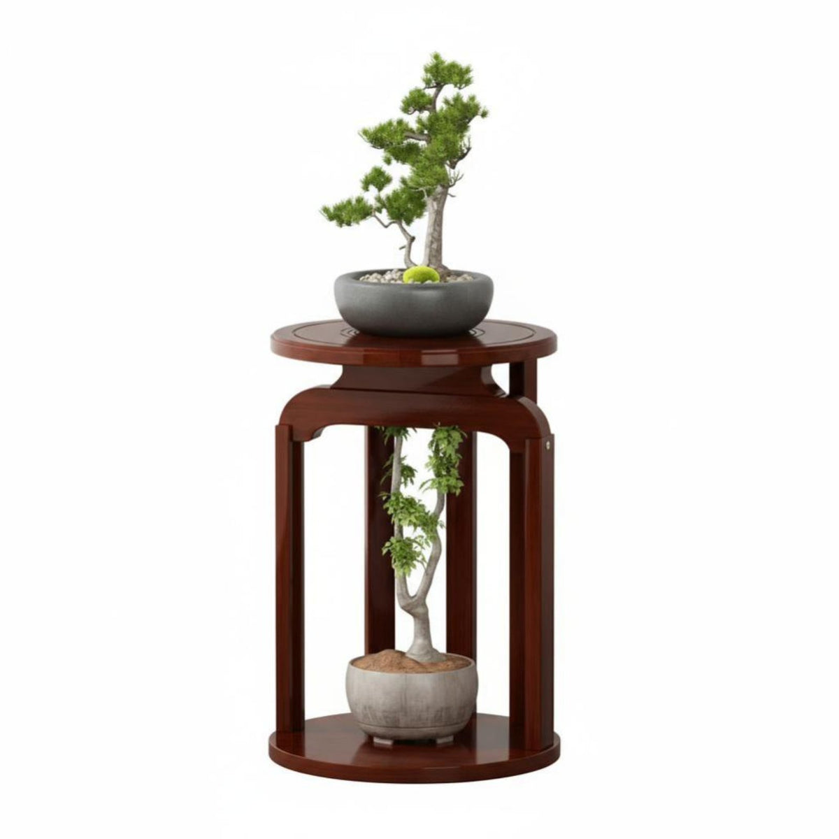 Oriental Pot Stand Unattachedstanding Planter Holder Multi-Purpose for Balcony