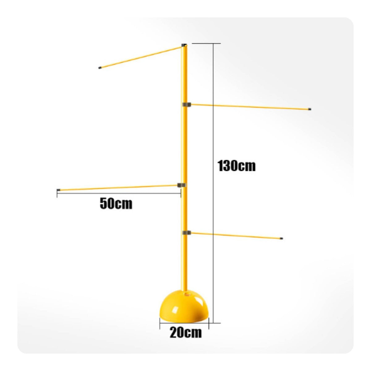 Butterfly Training Rod Multi-Angle Practice Basketball Agility Pole Portable