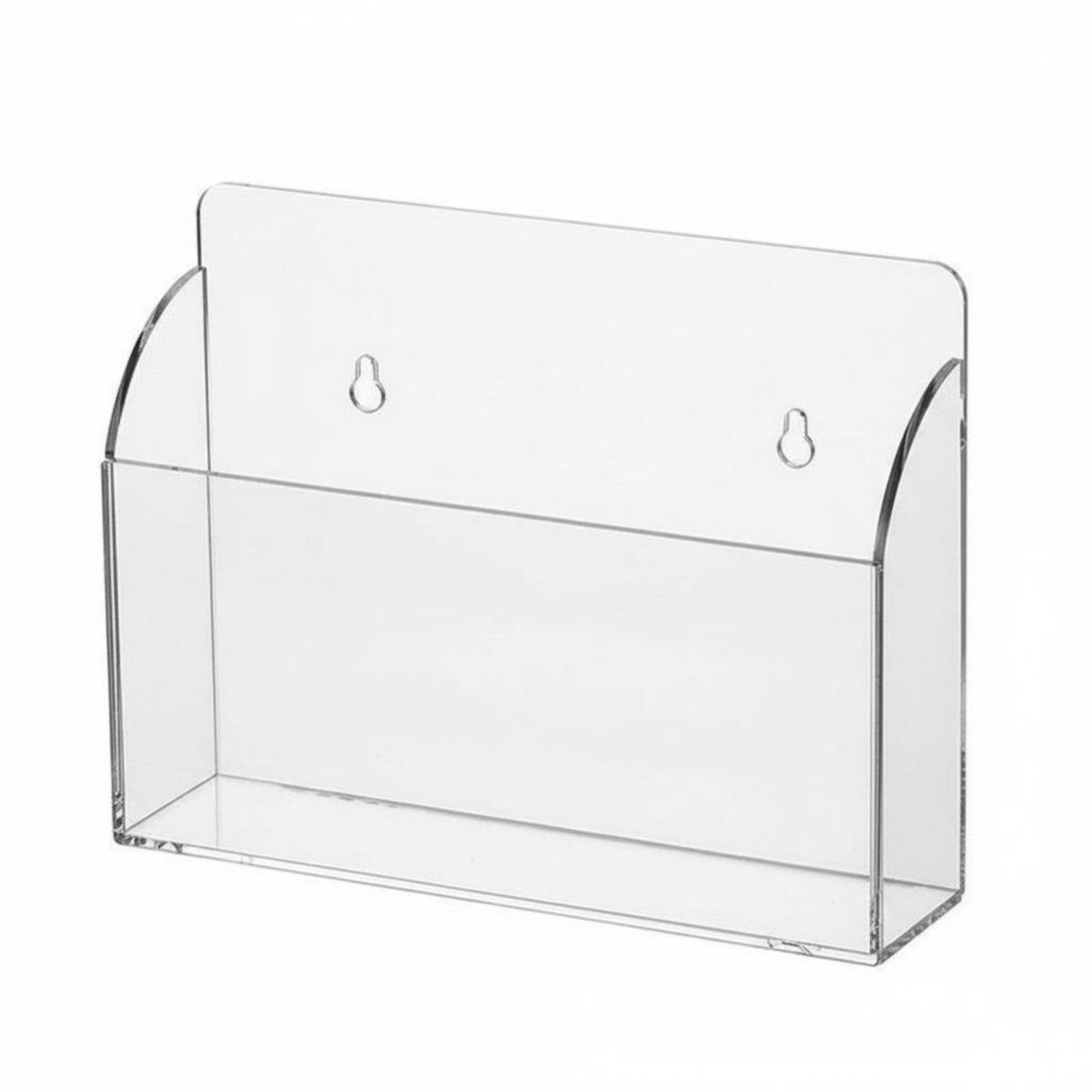 Multicompartment Phone Cabinet Transparent Design vertical surfaceMounted Box Space-Saving