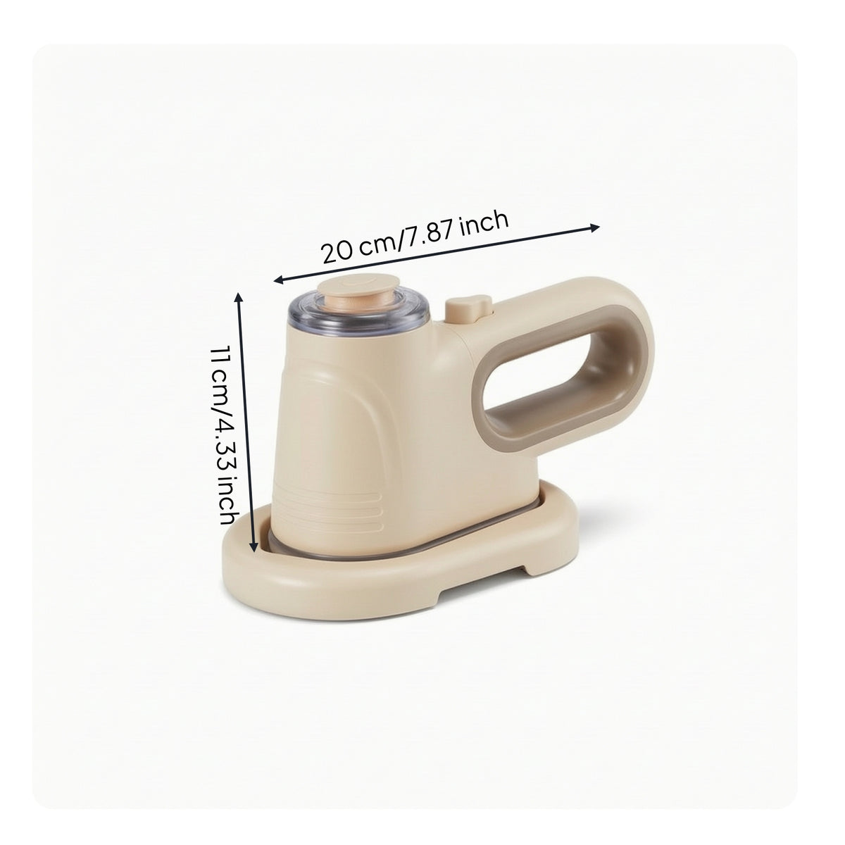 Two-wayUse 2-in-1 Steamer and Iron Foldable Handheld Garment Steamer Portable Appliance Compact for Travelers, Students, Commuters, Dorm Room, Home