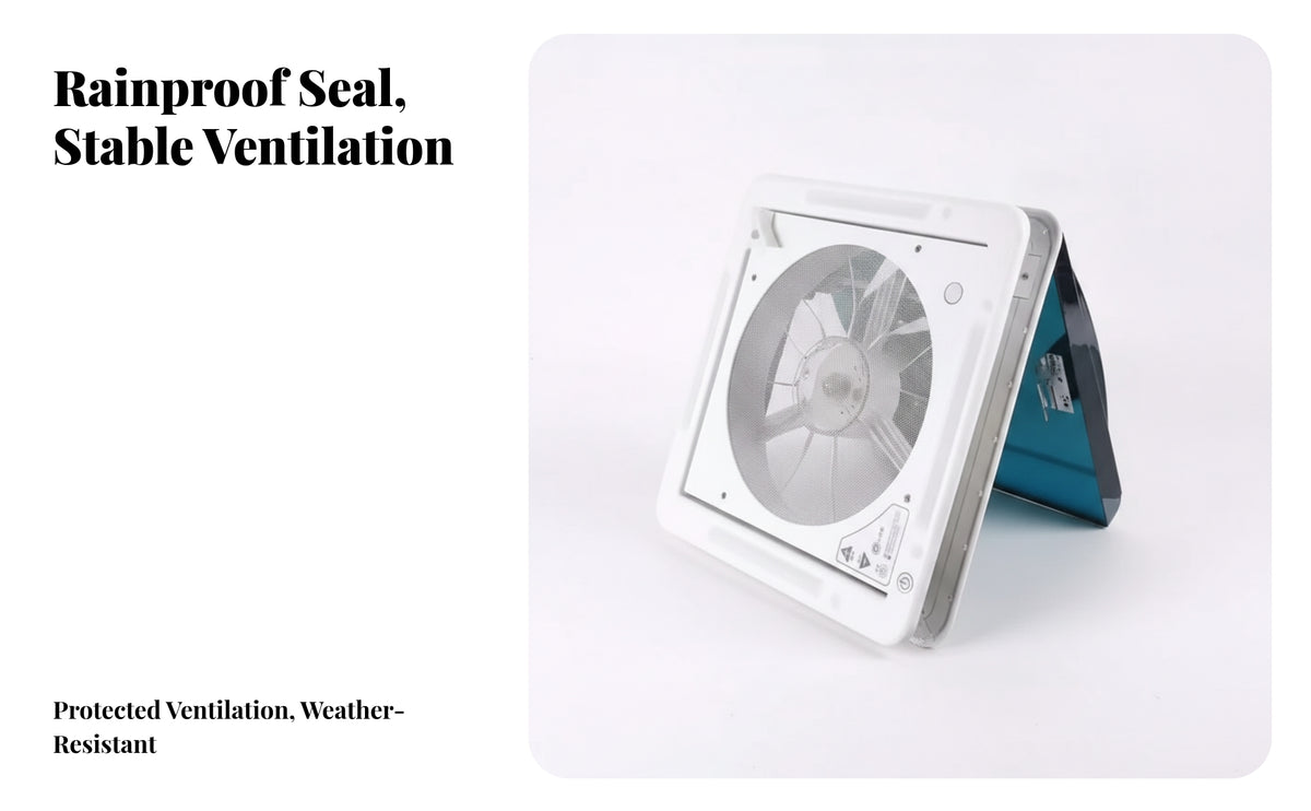 Efficient Exhaust Fan with Mesh Screen