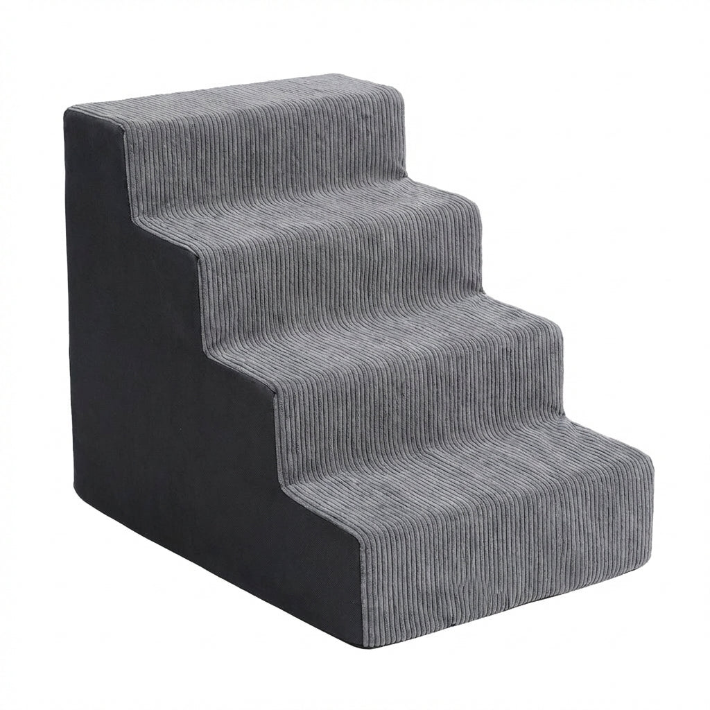 Pet Sofa Bed Access, Dog Small Dogs, Washable Steps, High Density Foam Pet Ramp, Gentle Slope Dog Stairs