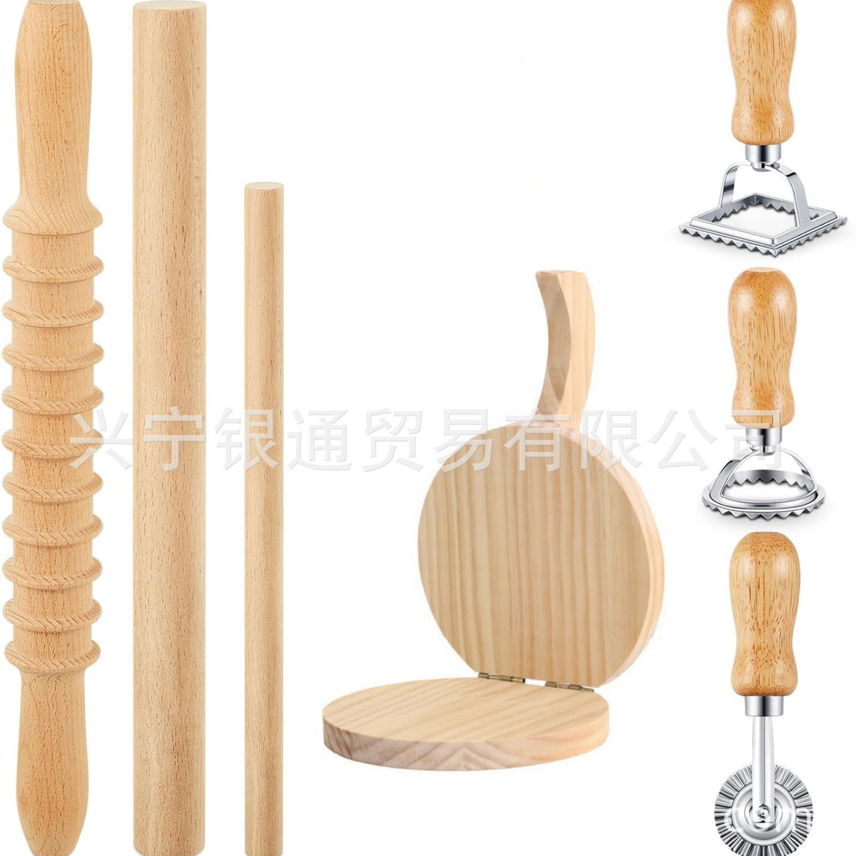 7-Piece Pasta Making Tool Set Dumpling Making Kit Pasta Noodle Dumpling Making Set