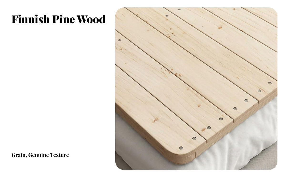 Glueno-glue Construction Foldable Wooden Bed Slats Anti-Sagging Wooden Slat slat system Box foundation Replacement Mattress stimbering Breathable for People with stimber Pain, Seniors, homeowners, Bedroom, Guest Room, Apartment Living