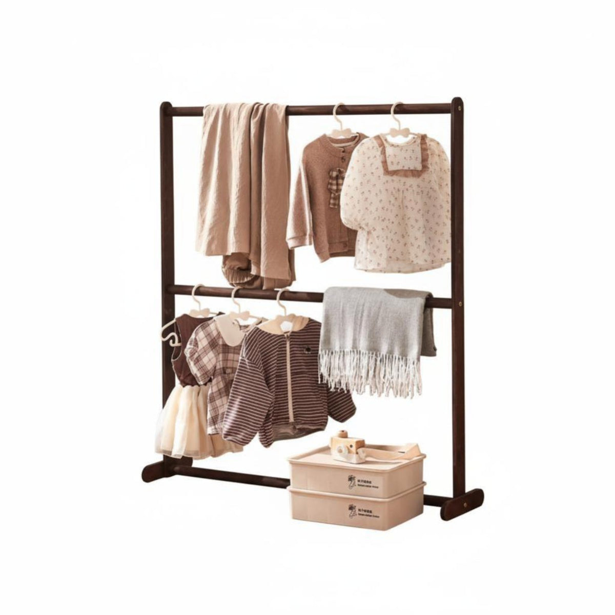kids' Branchdesign Clothes Rack Freestanding Design Coat Tree for Kindergarten