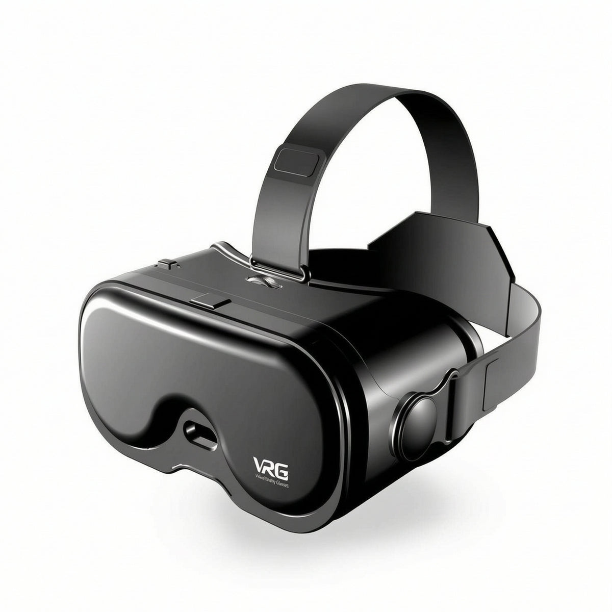 Phone VR Headset 3D VR Headset with Adjustable Lenses Simulated Reality Glasses Comfortable High-Definition for Gamers