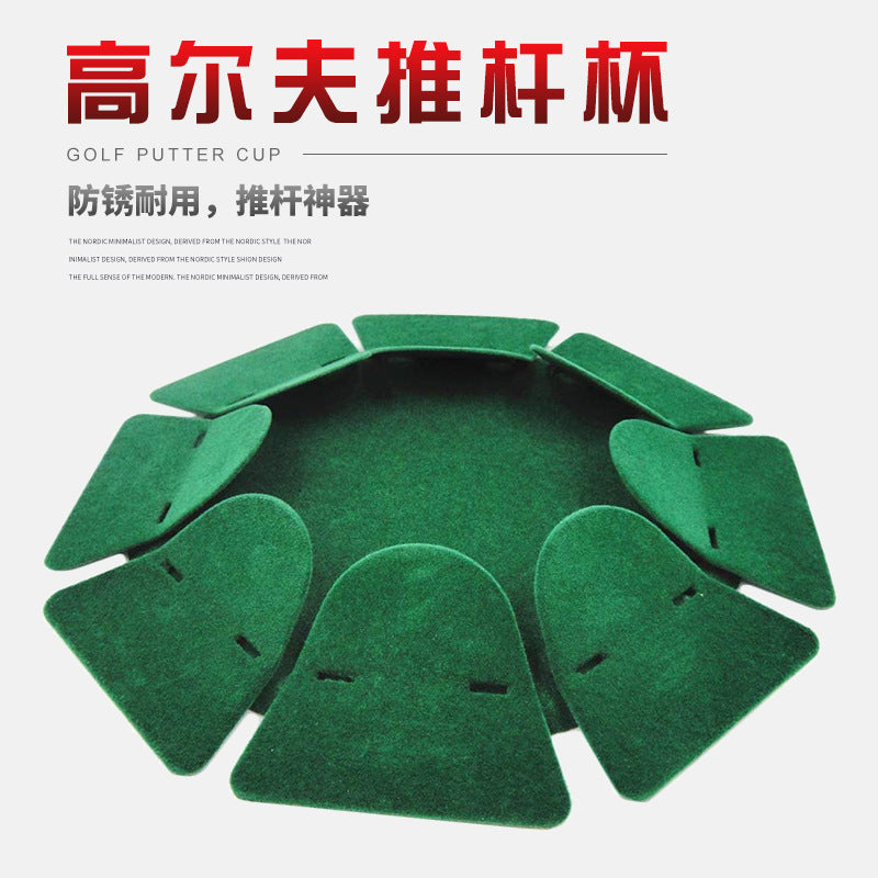 Golf Putting Cup with Multiple Angles - Indoor/Outdoor Practice Aid