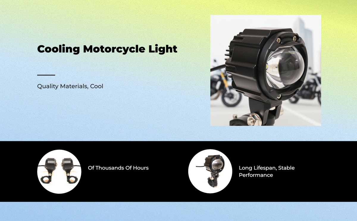 Motorcycle LED Fog Light, IP67