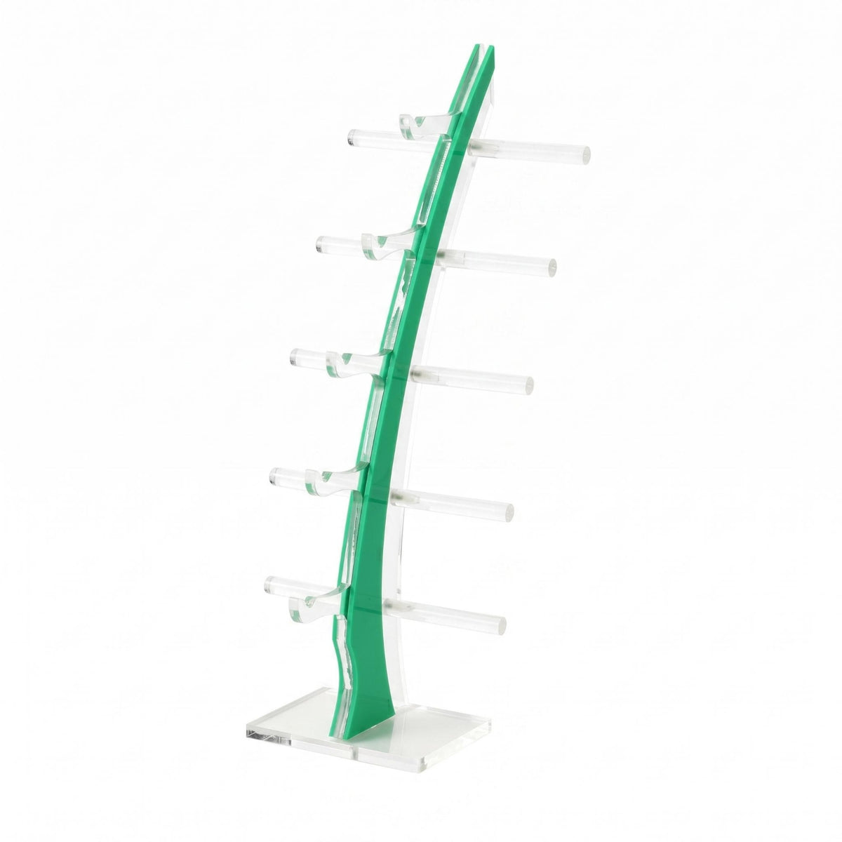 Acrylic Eyeglasses Display Stand Transparent Vertical Eyewear Display Rack