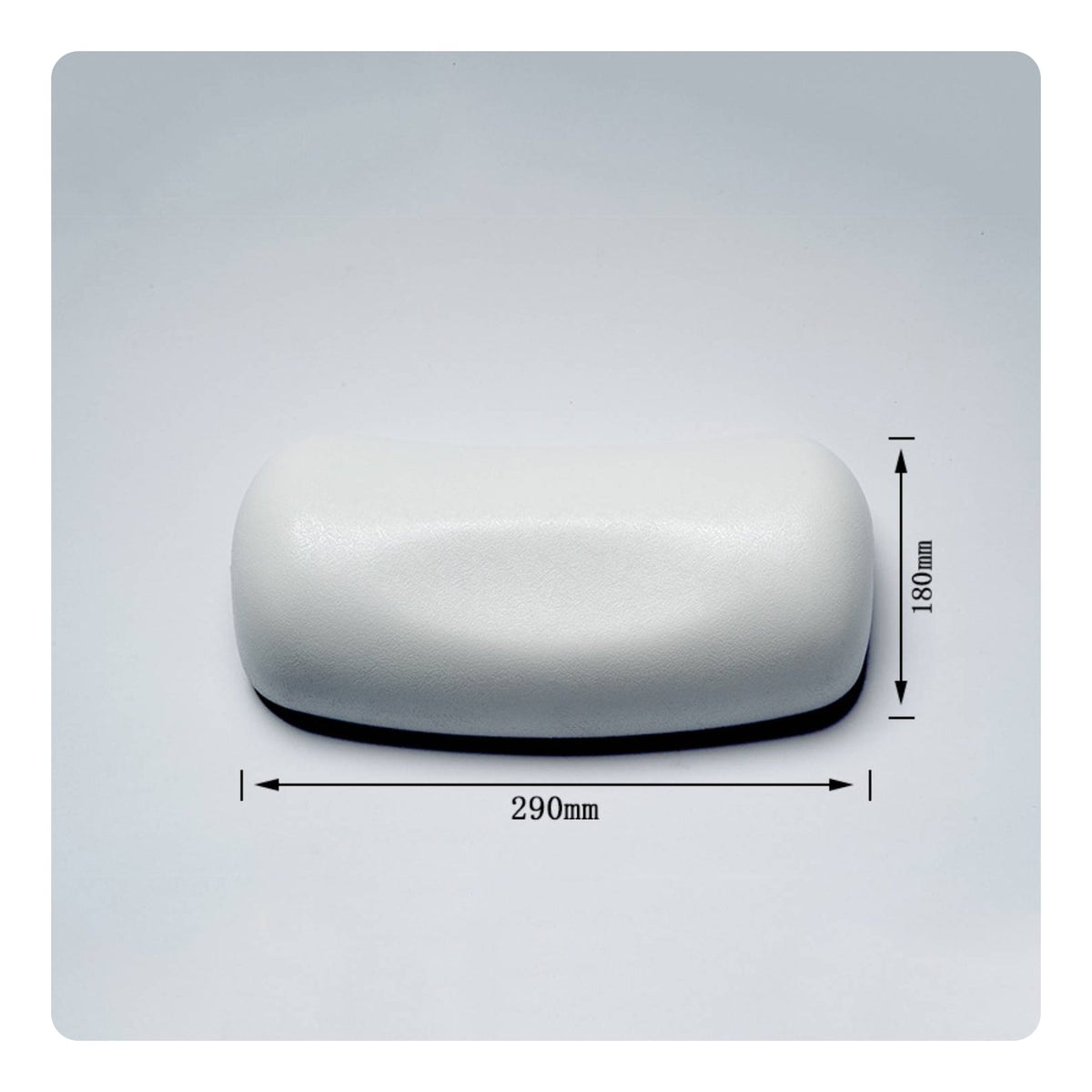 PU Bathtub Cushion Soft Support Bath Pillow Ergonomic Spa Bath Pillow for Washroom