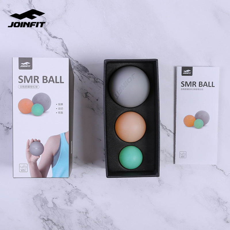 Joinfit Silicone Fascia Massage Ball Set for Muscle Relaxation and Foot Yoga