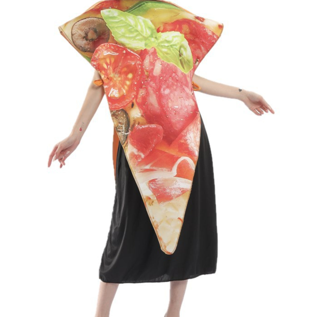 Pizza Slice Costume Party Wear Wedge Costume Poncho Effortless Wear for Performance