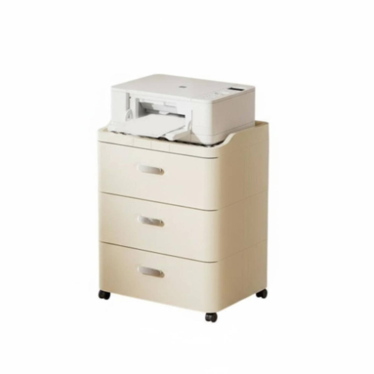 Rolling Storage Cabinet With Drawers Rolling document Cart Mobile Design