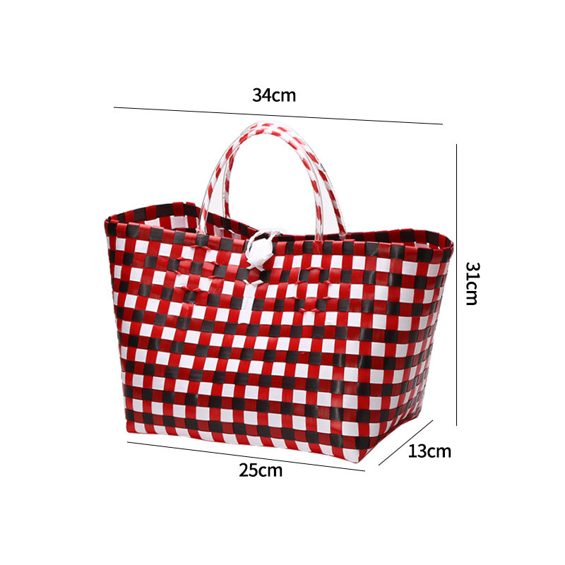 Black Red Plaid / S
