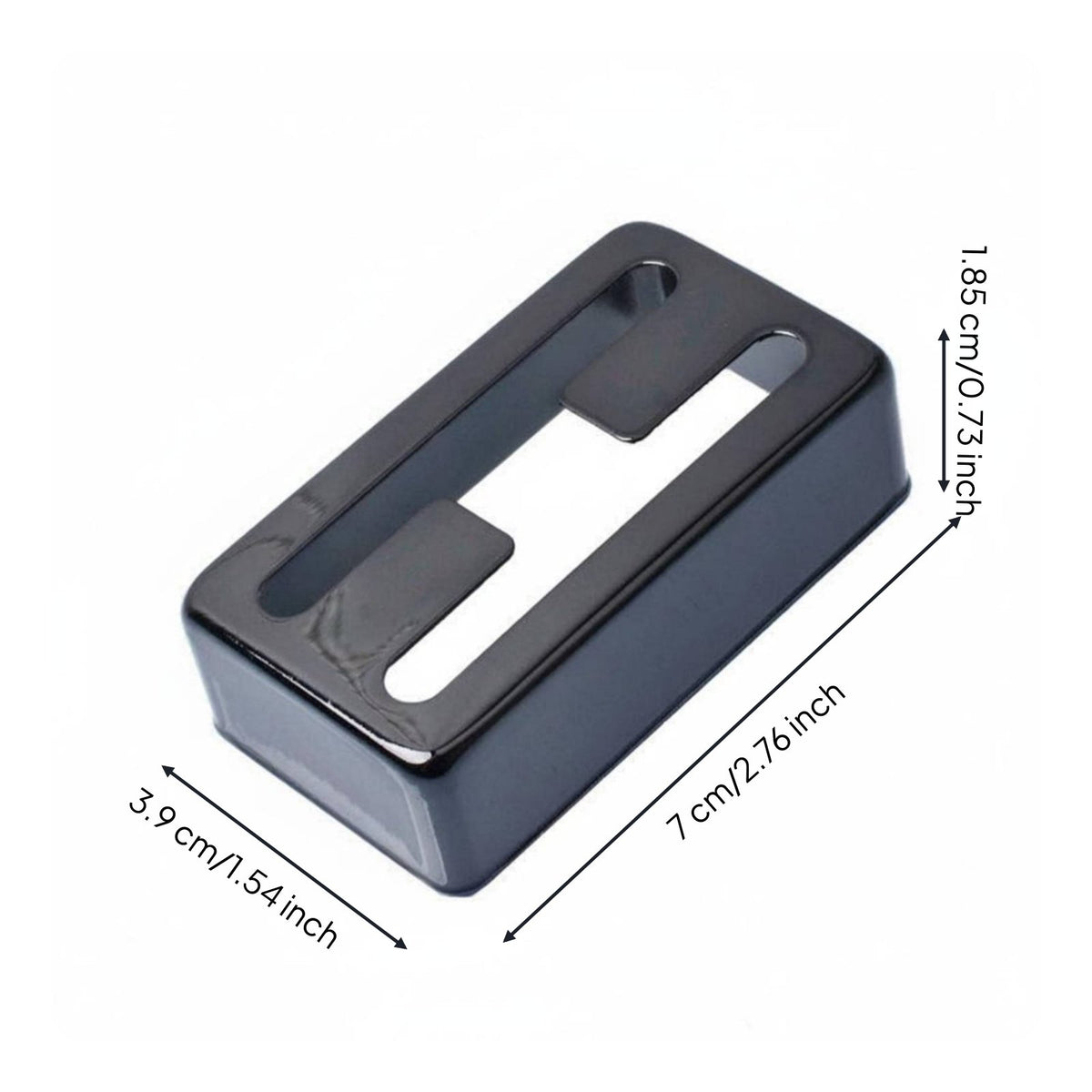 H Design Pickup Cover Replacement Part Brass Guitar Pickup Cover for Instrument Building