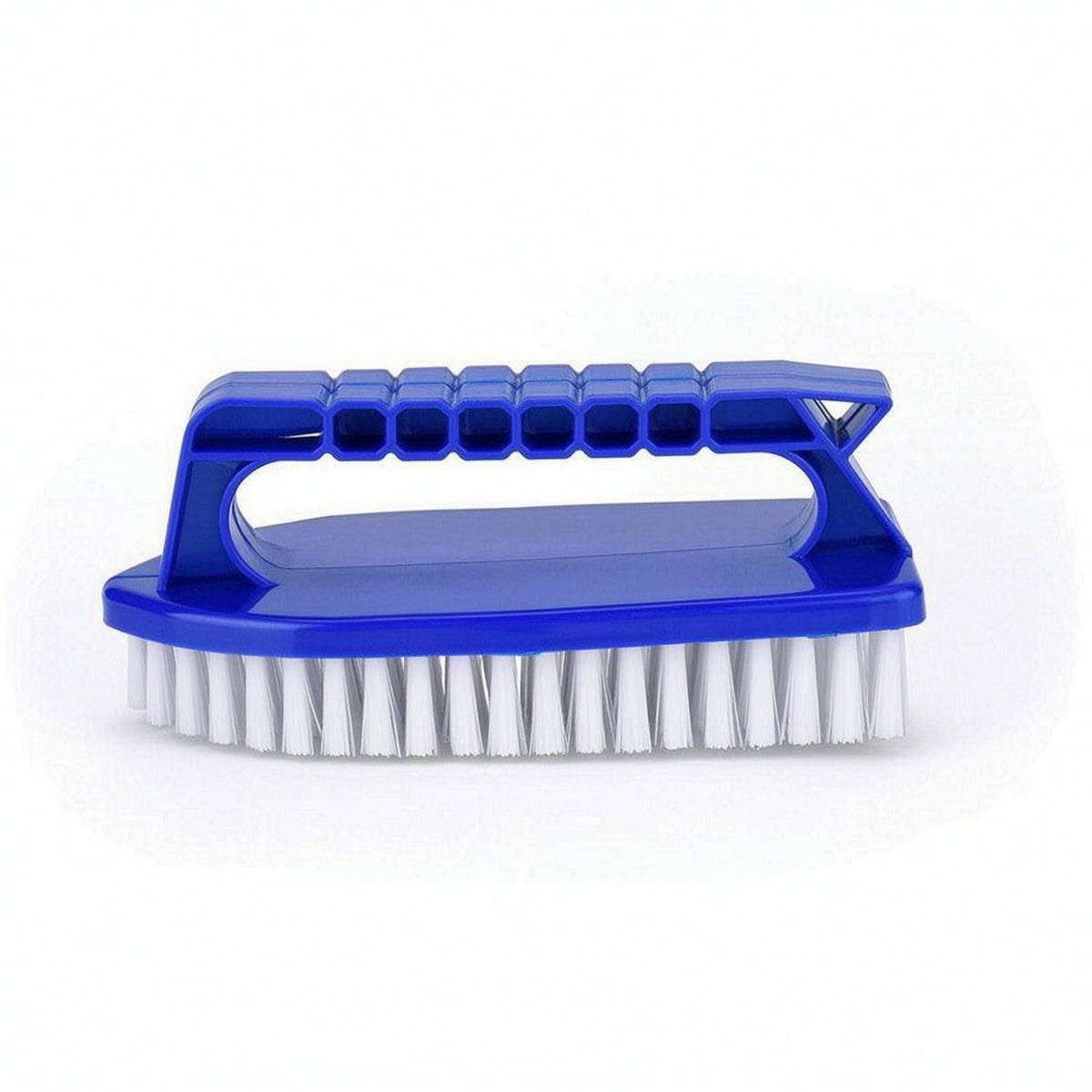 Pool Brush with Handle Pool Brush Head Pool Walls Pool Steps Manual Cleaning Scrubber Non-slip Handle Wide Bristle Edge Built-in Grip Suitable for Pool Owners Home Pool Care