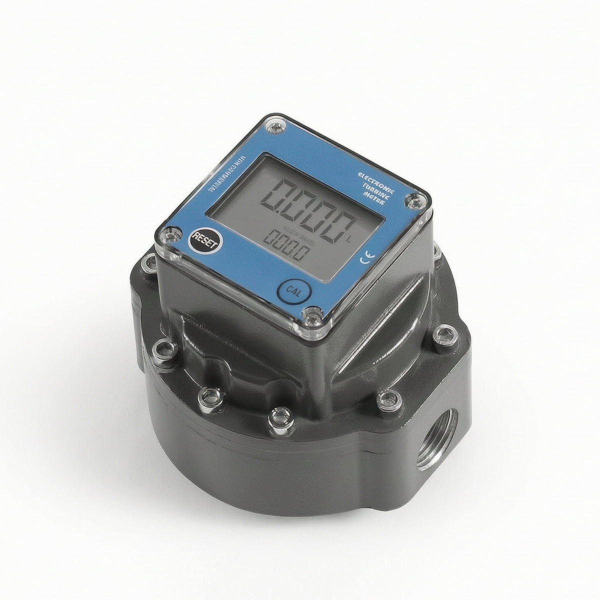 Gas Volume Meter Compact Gas Meter with Digital Display Display Low Profile for Engineers, Technicians, Laboratories, Workshops, Industrial Setups