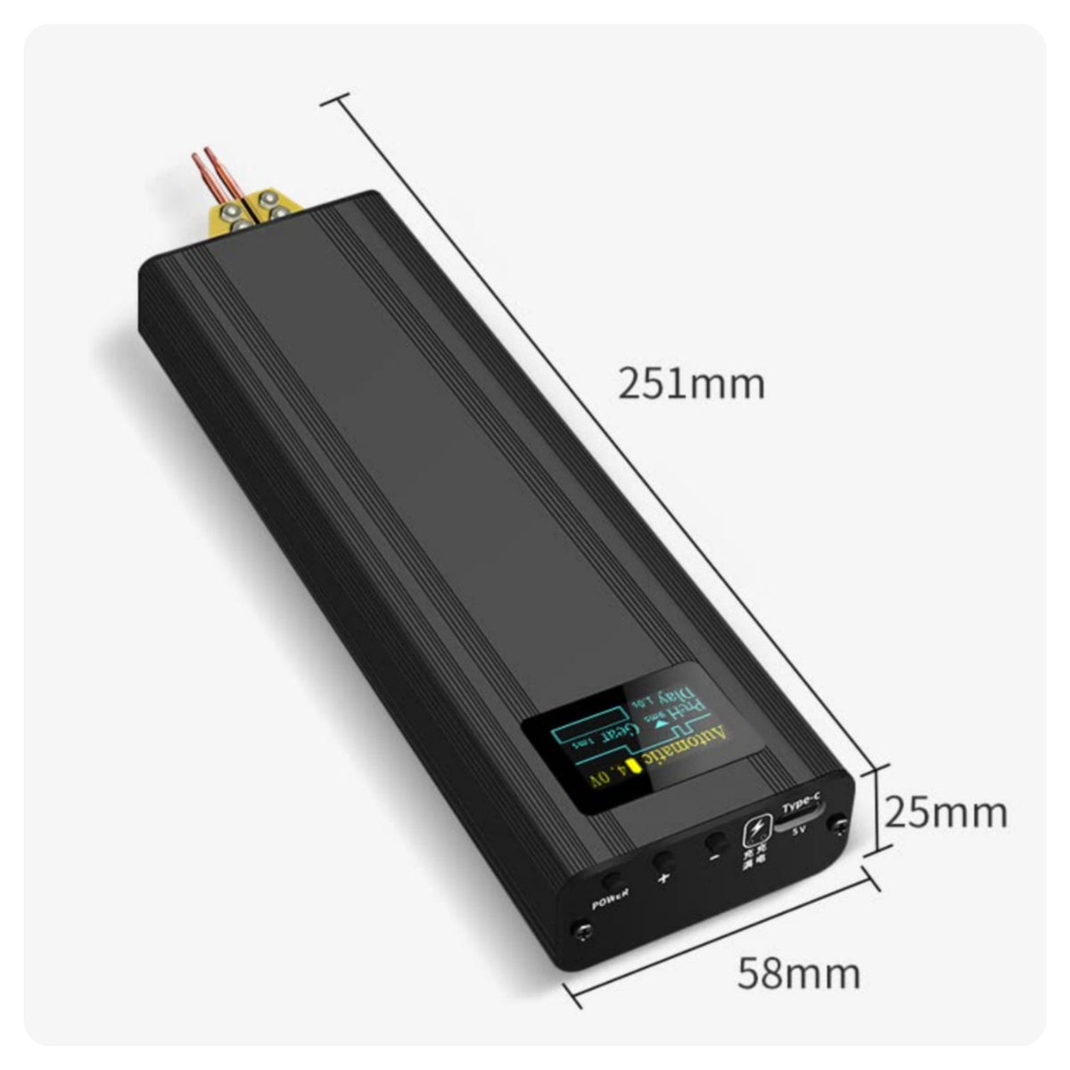spots Welder Adjustable Power Portable spots Welder Automatic Manual Mode Electrical Tools