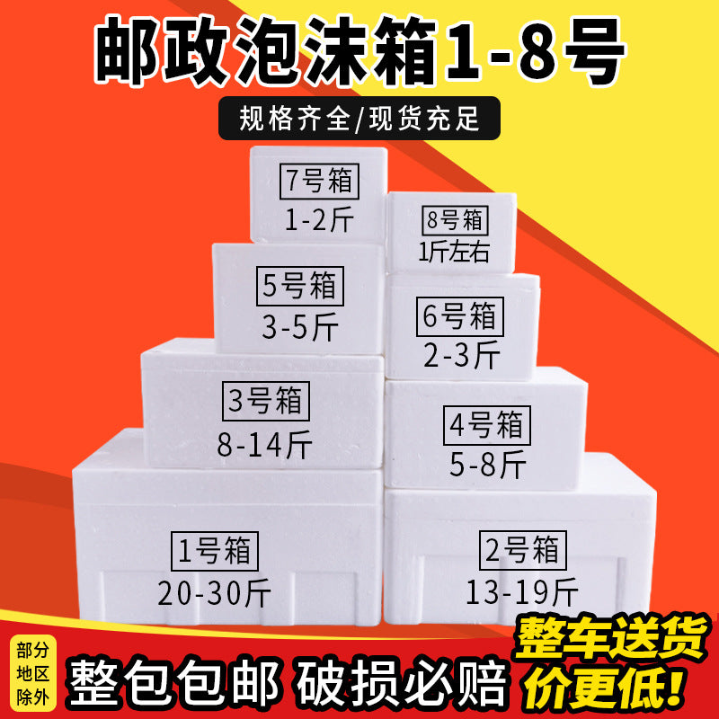 Insulated Foam Shipping Boxes for Fresh Produce and Perishables