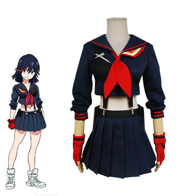 Kill la Kill Ryuko Matoi Cosplay Costume Set, Unisex, Spring 2025