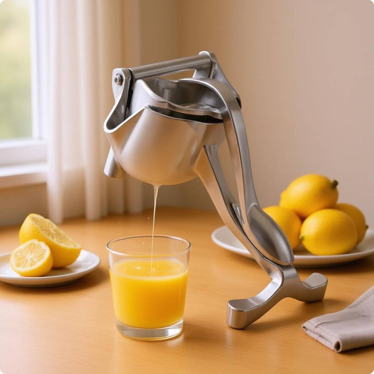 Lever Juicer Hinged Hand Press Lemon Juice Press Countertop