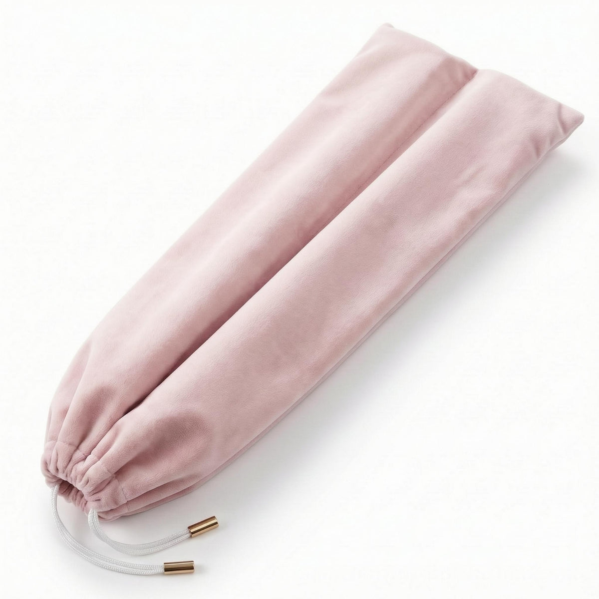 Mahjong Rack Pouch Scratch-Protective Velvet Drawstring Pouch Metal Cord Tips