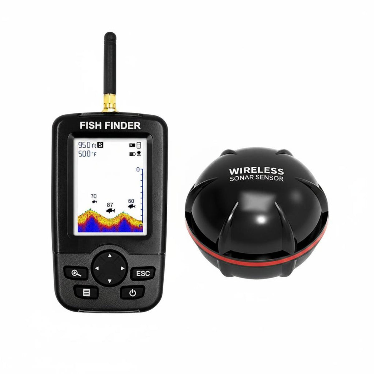 Wireless Underwater Scanner Easy to Use Outdoor Gear No Drilling for Fishermen